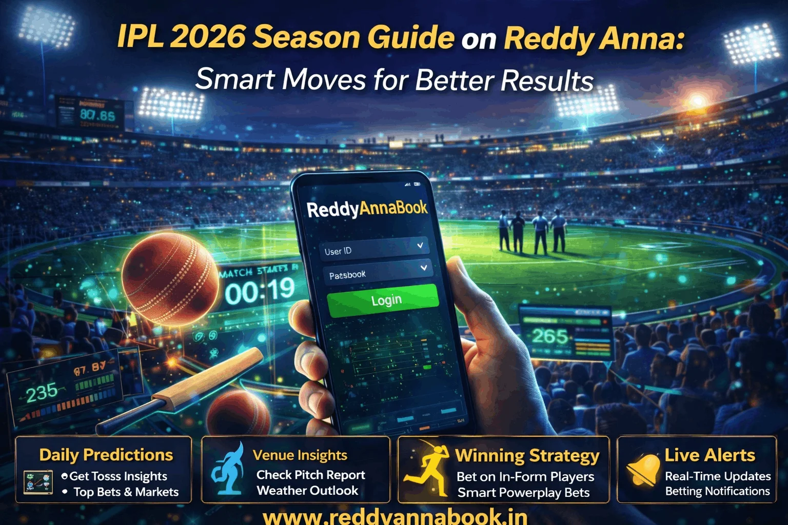 IPL 2026 Season Guide on Reddy Anna