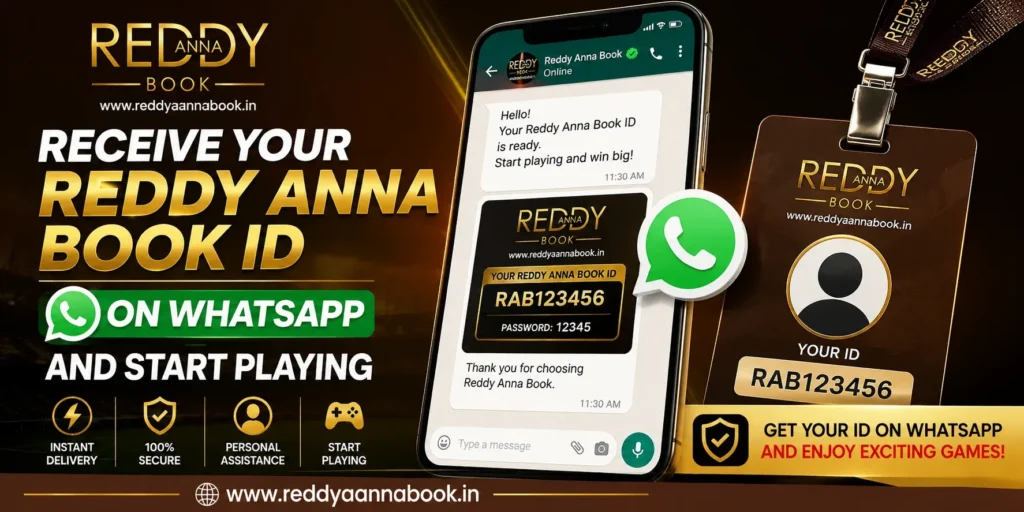 Reddy Anna Book ID on WhatsApp
