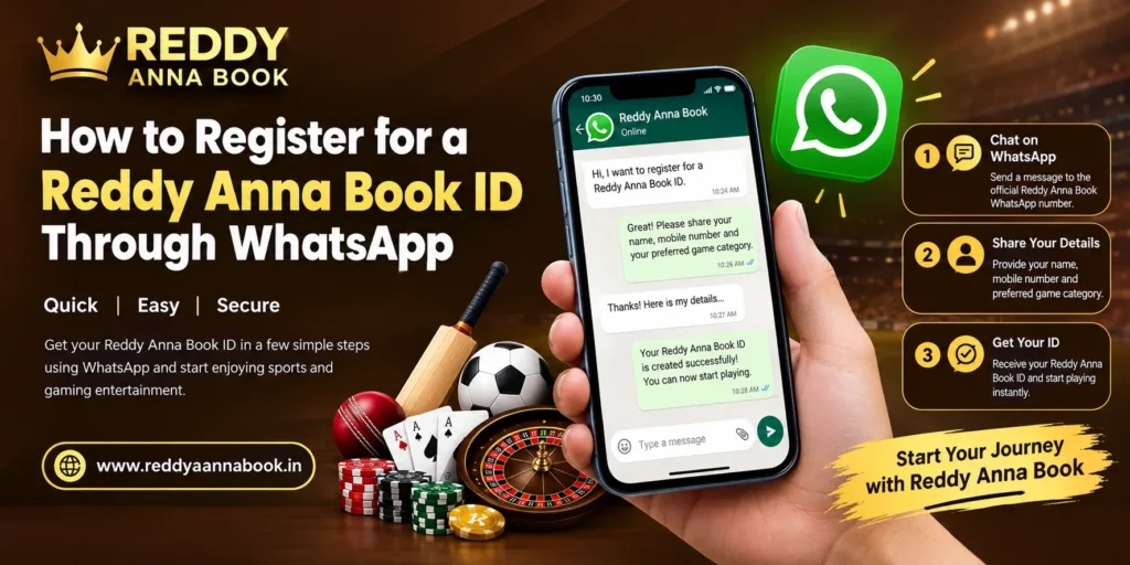 How to Register for a Reddy Anna Book ID