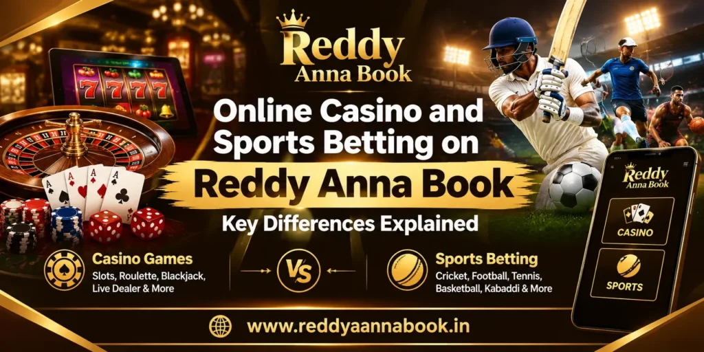 Online Casino and Sports Betting on Reddy Anna Book